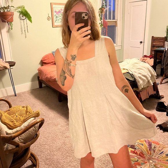 unknown Dresses & Skirts - Flax dress with pockets!!